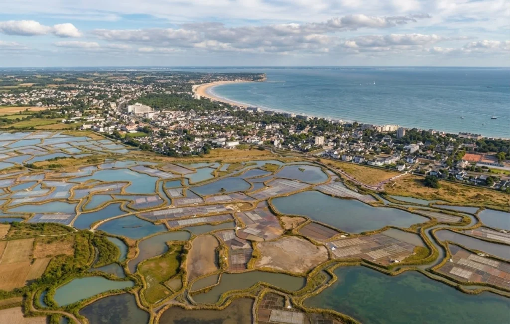 Vue Presqu'île de Guérande